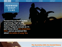 Tablet Screenshot of forwardscout.com